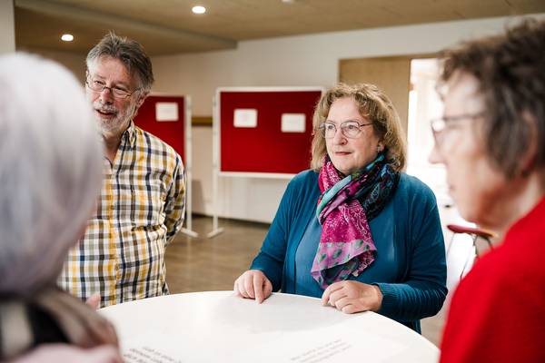 Austausch im Bildungszentrum Tauberbischofsheim